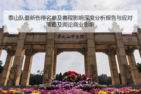 泰山队最新伤停名单及赛程影响深度分析报告与应对策略及舆论商业影响